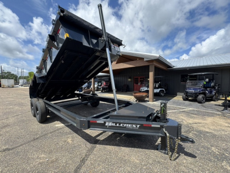 New 2026 Hillcrest Trailers 7x16 14k Dump Trailer