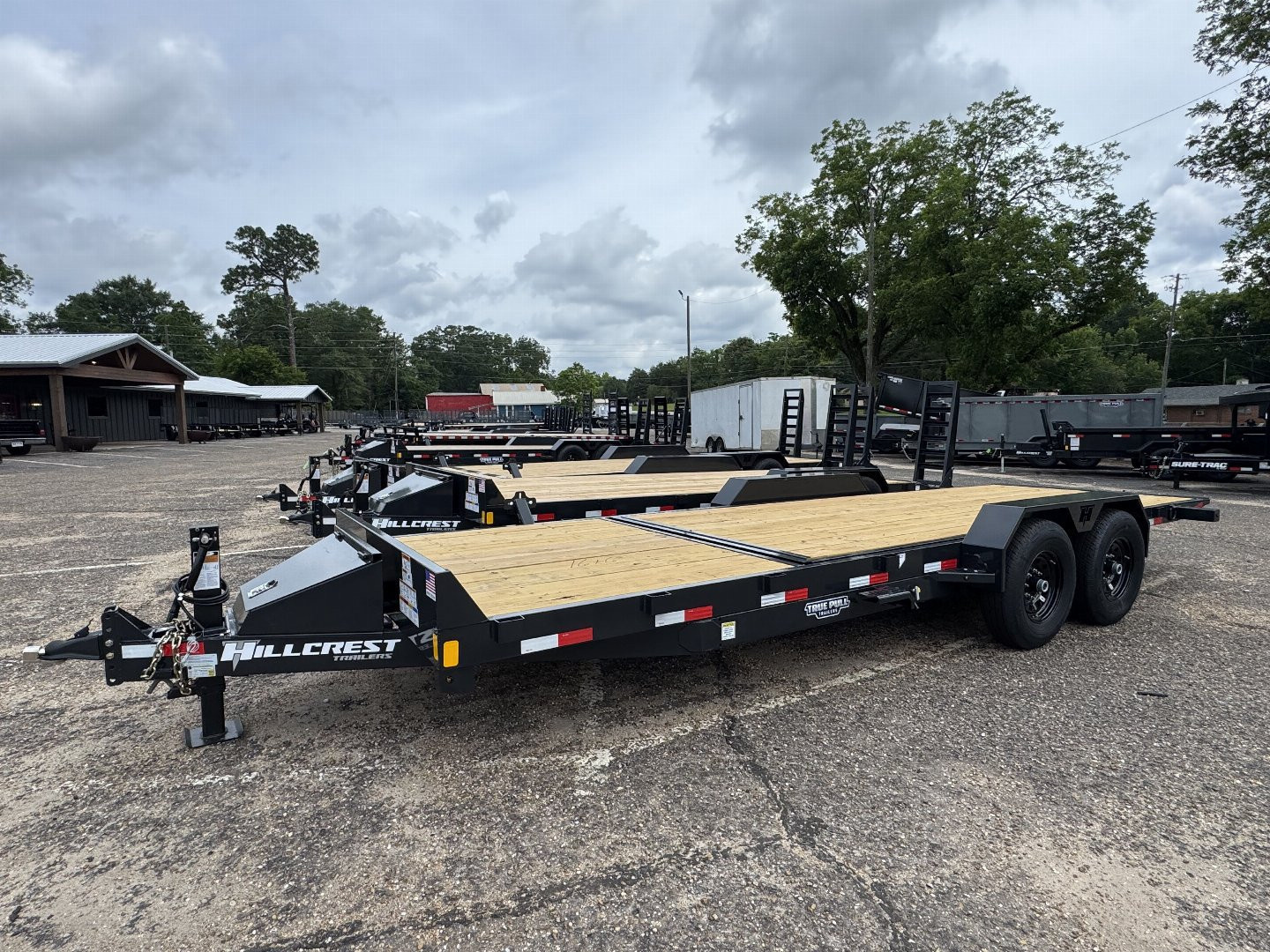 New 2026 Hillcrest Trailers 7x22 (16+6) 14k Tilt Equipment Trailer