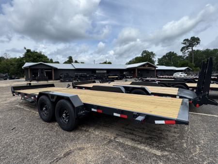 New 2026 Hillcrest Trailers 7x22 (16+6) 14k Tilt Equipment Trailer