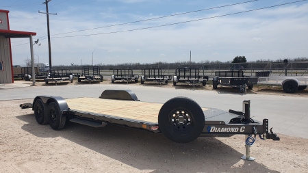 New 2026 Diamond C 83 x20' BP Single Car Hauler - GTF206