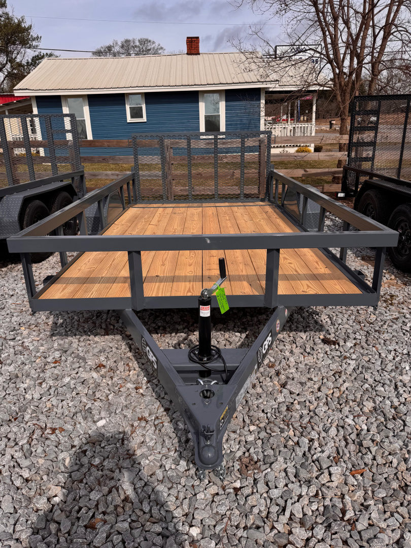 New 2026 GPS Trailers GT612DT 76"x12' Utility Trailer