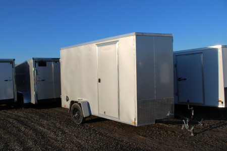 New 2026 RC Trailers 6X12 + 12  DD RWT Cargo / Enclosed Trailer