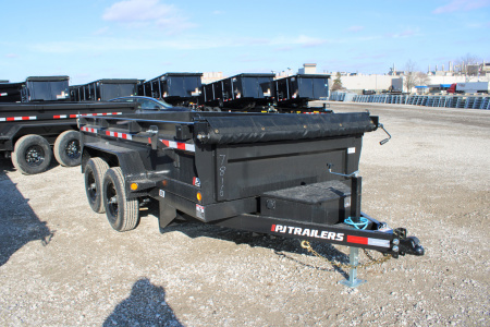 New 2026 PJ Trailers 12' D3 10K GVWR Dump Trailer