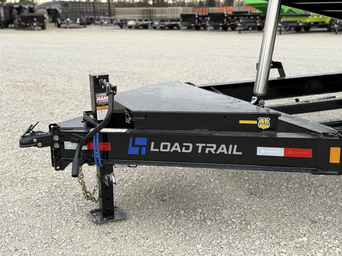 New 2026 Load Trail 83X16 DL DUMP TRAILER, SPREAD GATE, TARP, AND RAMPS