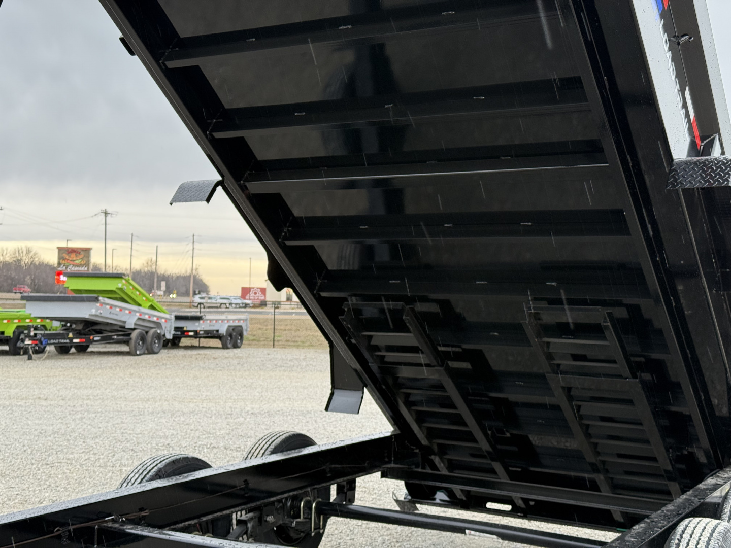 New 2026 Load Trail 83X16 DL DUMP TRAILER, SPREAD GATE, TARP, AND RAMPS