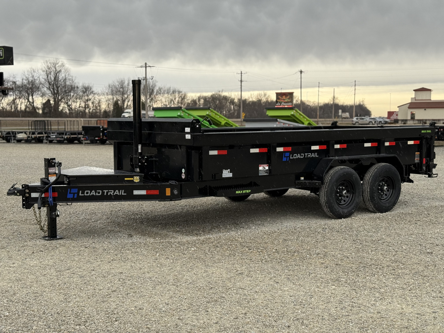 New 2026 Load Trail 83X16 DL DUMP TRAILER, SPREAD GATE, TARP, AND RAMPS
