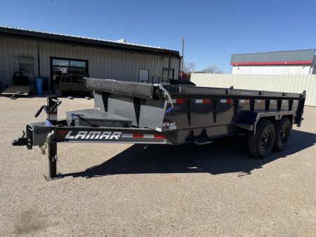 New 2026 Lamar Trailers 83X16 LOW PRO 14K Dump Trailer