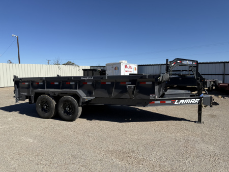 New 2026 Lamar Trailers 83X16 LOW PRO 14K Dump Trailer