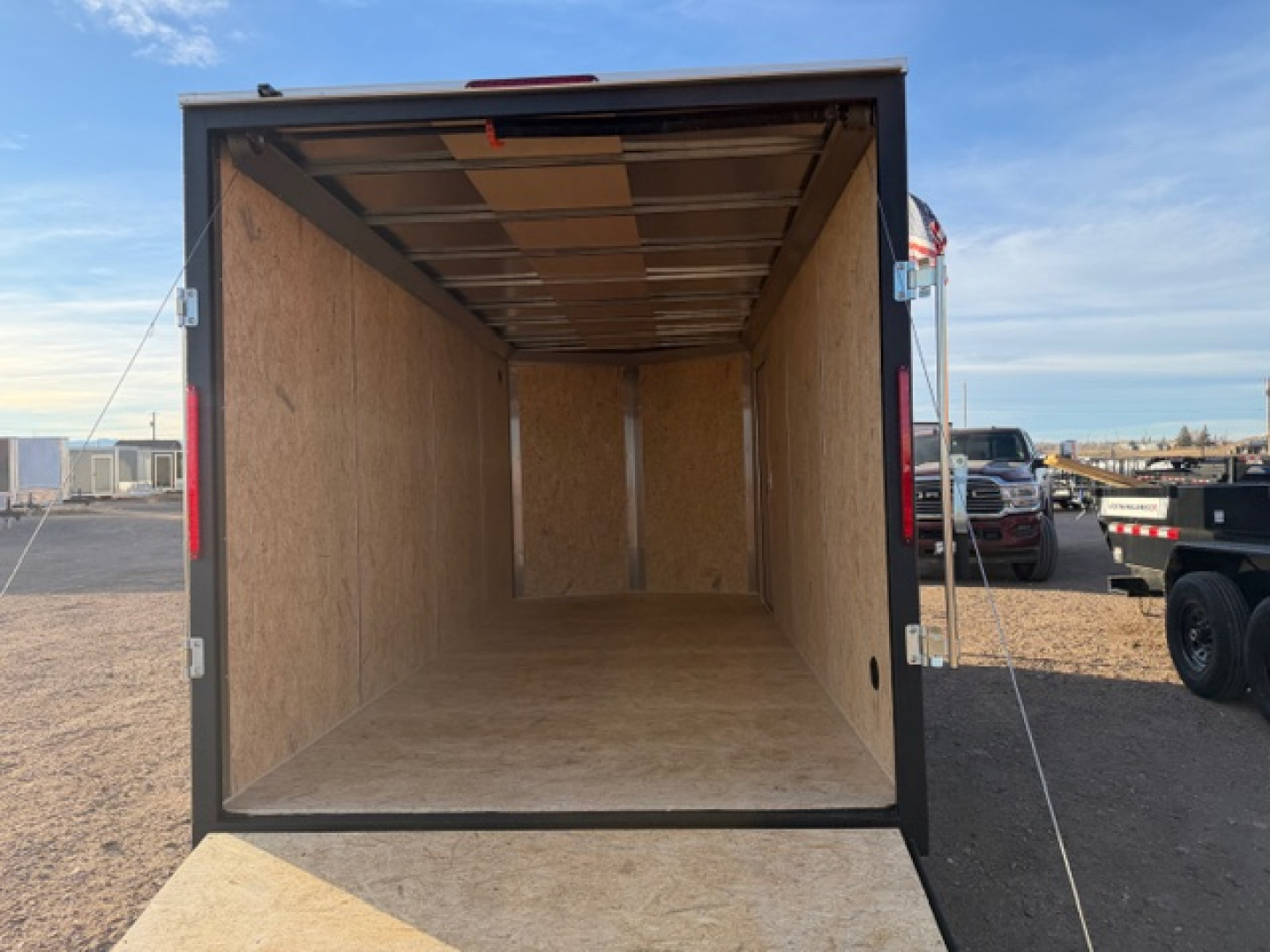 New 2026 Pace American 7X16 Outback Cargo / Enclosed Trailer- 7x16 Charcoal