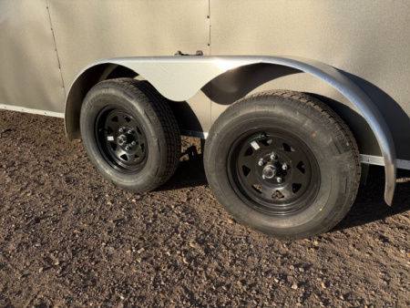 New 2026 Pace American 7X16 Outback Cargo / Enclosed Trailer- 7x16 Charcoal