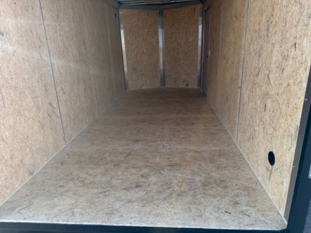 New 2026 Pace American 7X16 Outback Cargo / Enclosed Trailer- 7x16 Charcoal