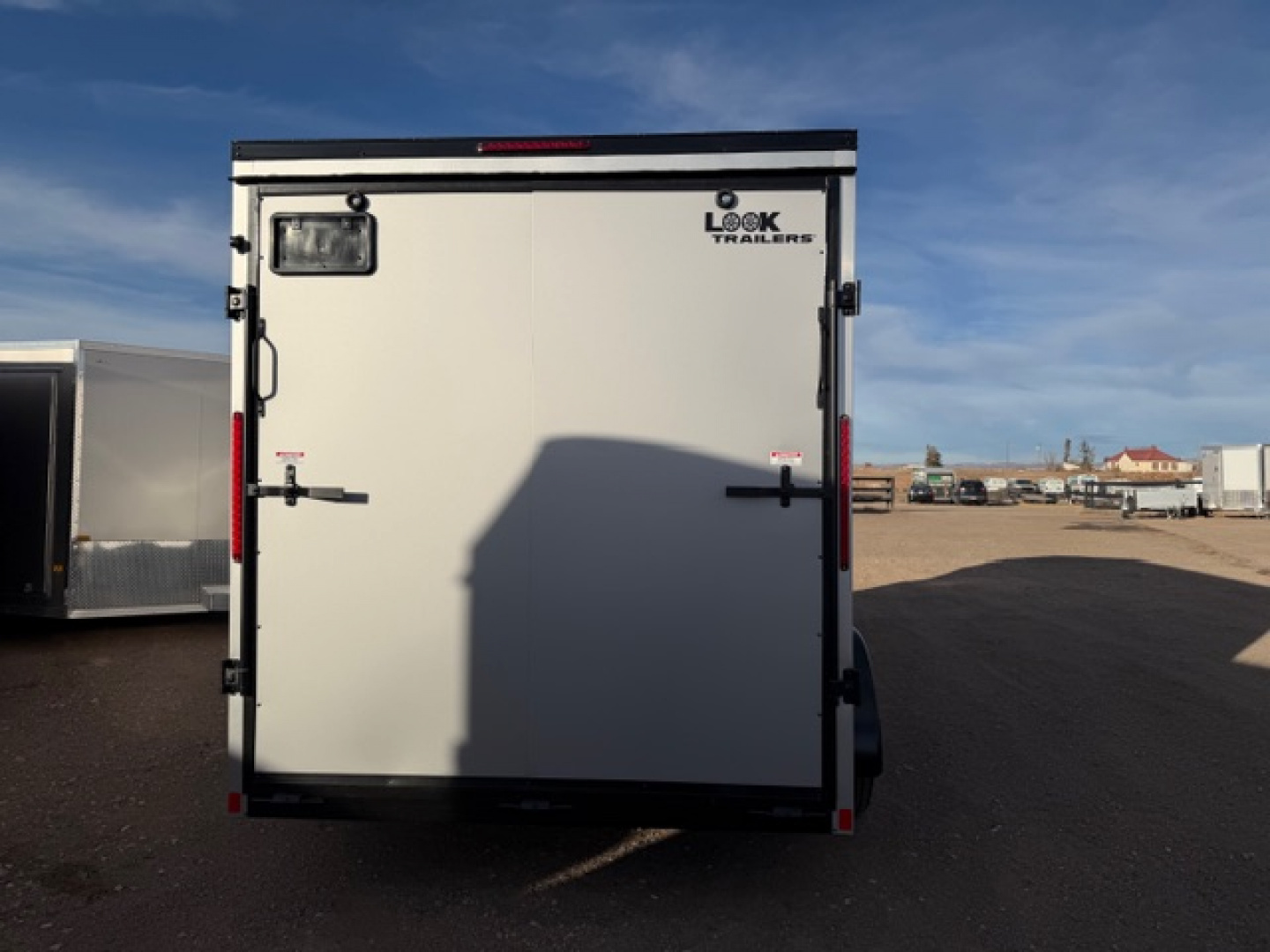 New 2025 Look Trailers 7x14 Enclosed- 7K- Polycore Sides- Silver