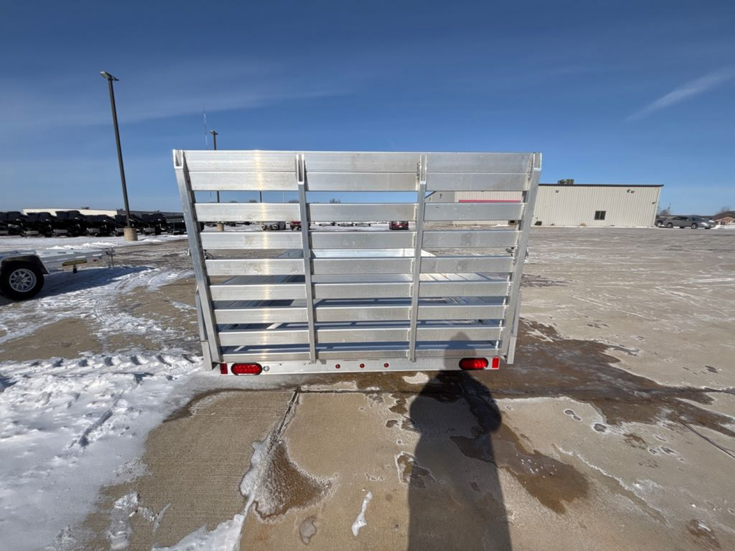 New 2026 Aluma 6812H-ESA-S-TG Utility Trailer