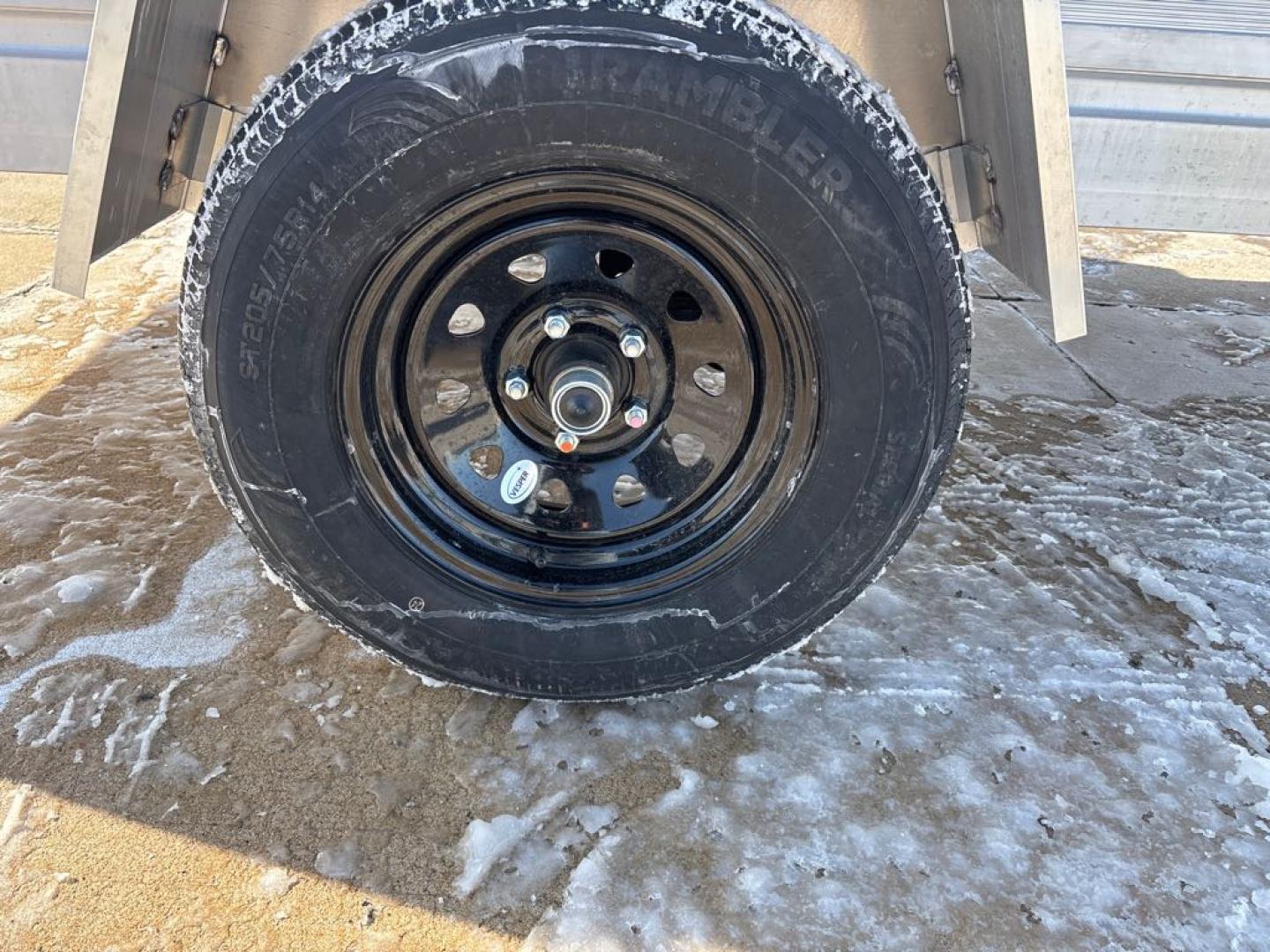 New 2026 Aluma 6812H-ESA-S-TG Utility Trailer