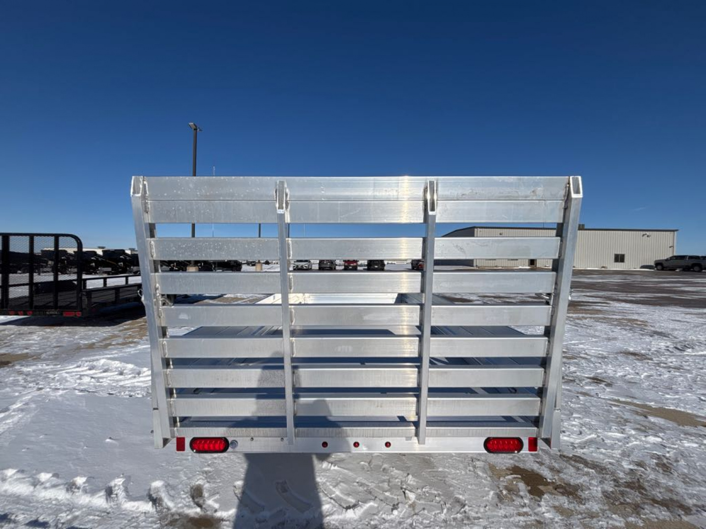 New 2026 Aluma 6812H-ESA-S-TG Utility Trailer