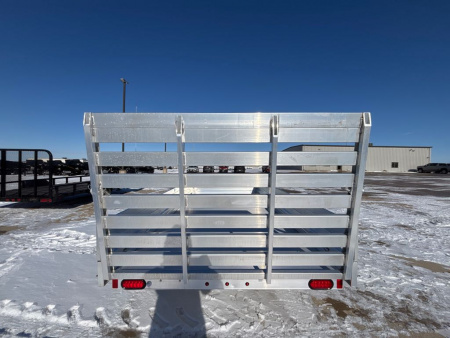 New 2026 Aluma 6812H-ESA-S-TG Utility Trailer