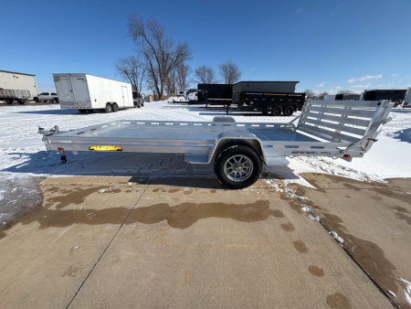 New 2026 Aluma 7815S-EL-BT Utility Trailer