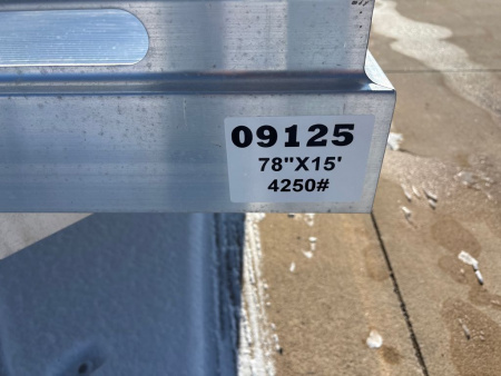 New 2026 Aluma 7815S-EL-BT Utility Trailer