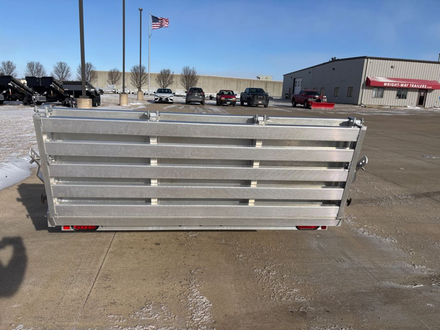New 2026 Aluma 7815S-EL-BT Utility Trailer