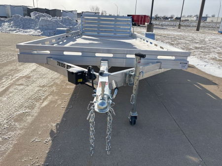 New 2026 Aluma 7815S-EL-BT Utility Trailer