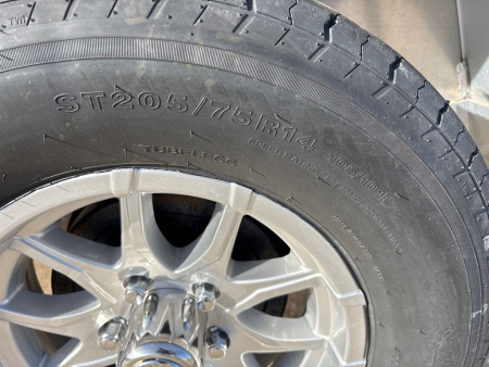 New 2026 Aluma 7815S-EL-BT Utility Trailer