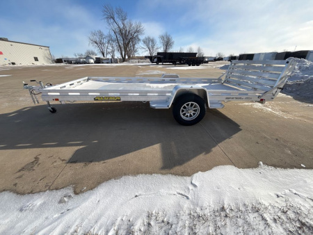 New 2026 Aluma 7815S-EL-BT Utility Trailer