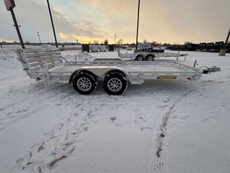 New 2026 Aluma 7816TA-EL-BT-RTD Utility Trailer