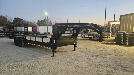 New 2026-Norstar-83-x-24-Iron-Bull-ETG-Gooseneck-Lowboy-w/-Pipetop-&-Stand-Up-Ramps-base-50HEG2422T1910044