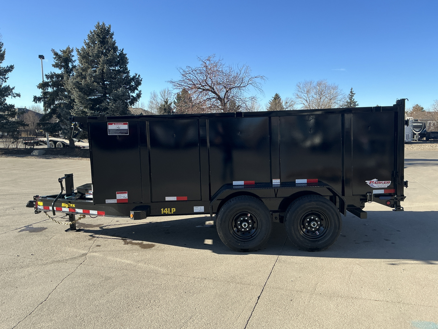 New 2026 Big Tex Trailers 14LP-14BK6-P4 Dump Trailer