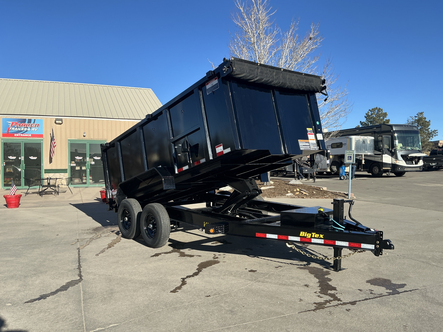 New 2026 Big Tex Trailers 14LP-14BK6-P4 Dump Trailer