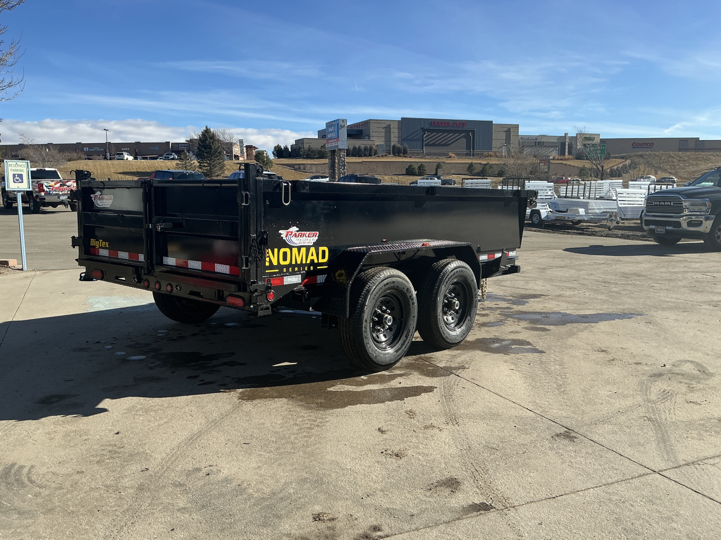 New 2026 Big Tex Trailers 14LX-12C2A-BK Dump Trailer