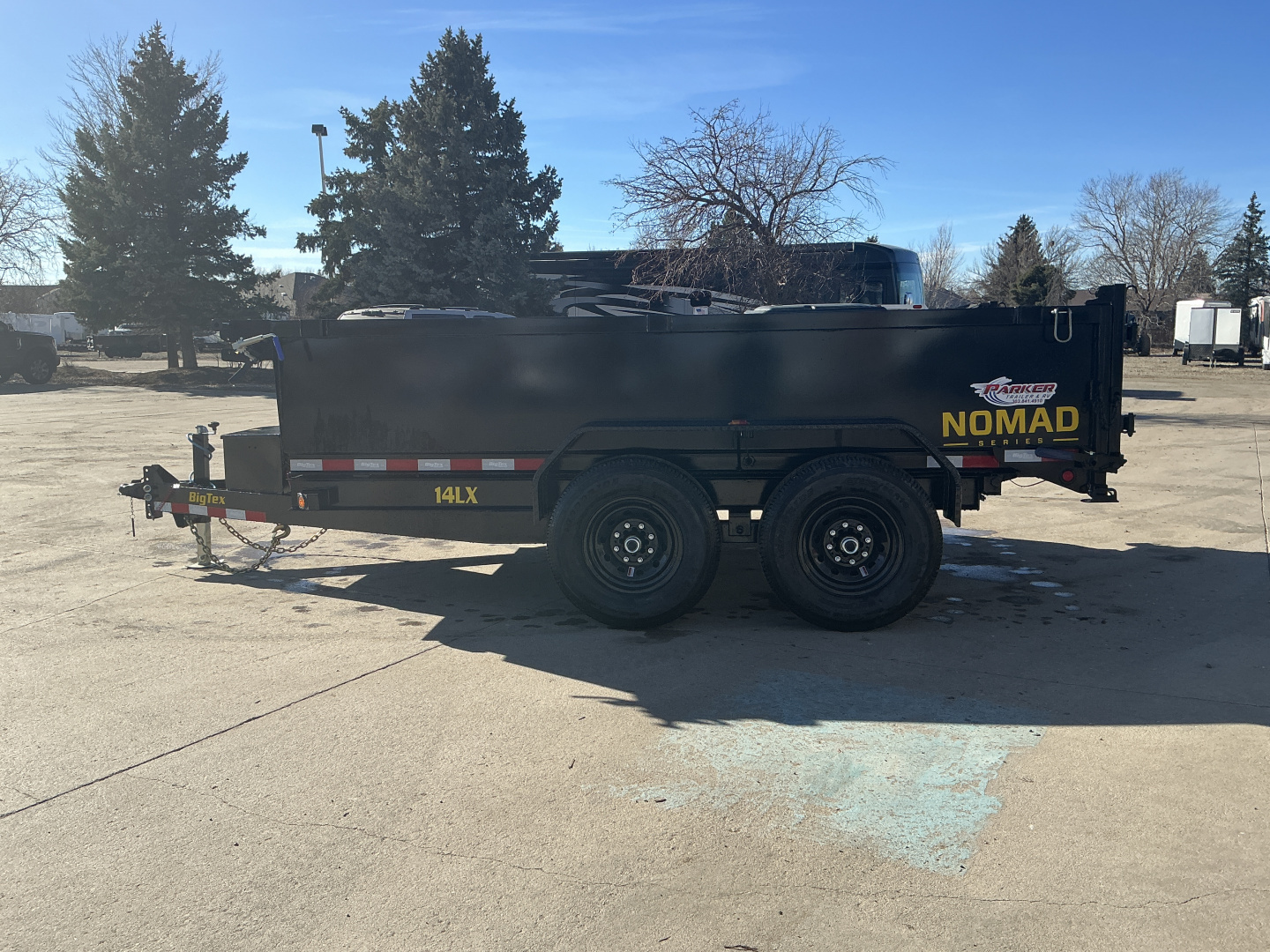 New 2026 Big Tex Trailers 14LX-12C2A-BK Dump Trailer