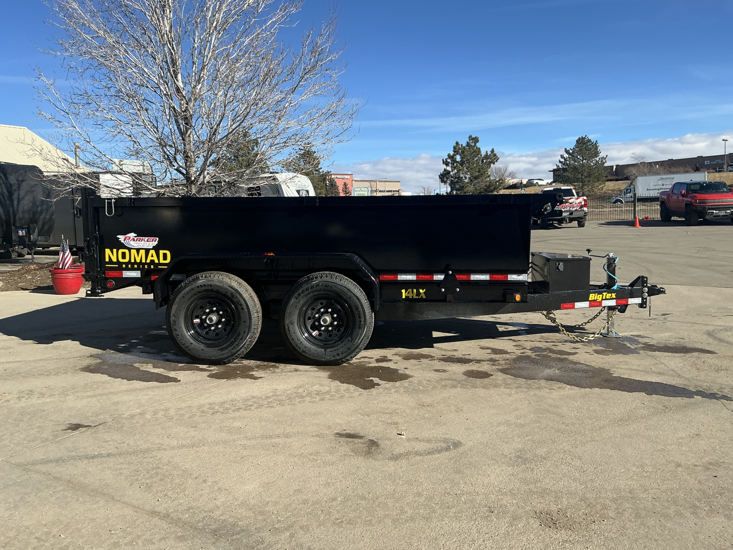 New 2026 Big Tex Trailers 14LX-12C2A-BK Dump Trailer