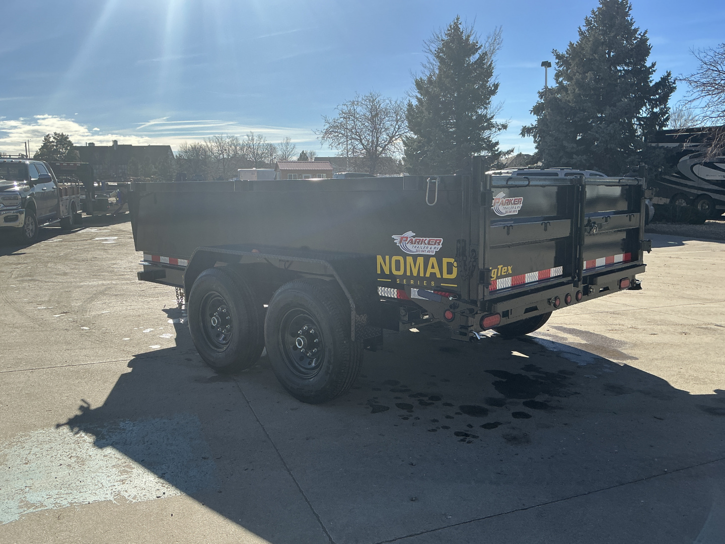 New 2026 Big Tex Trailers 14LX-12C2A-BK Dump Trailer