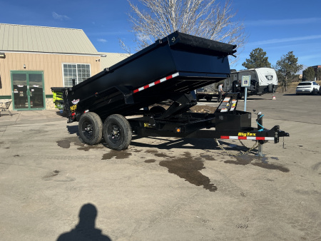 New 2026 Big Tex Trailers 14LX-12C2A-BK Dump Trailer