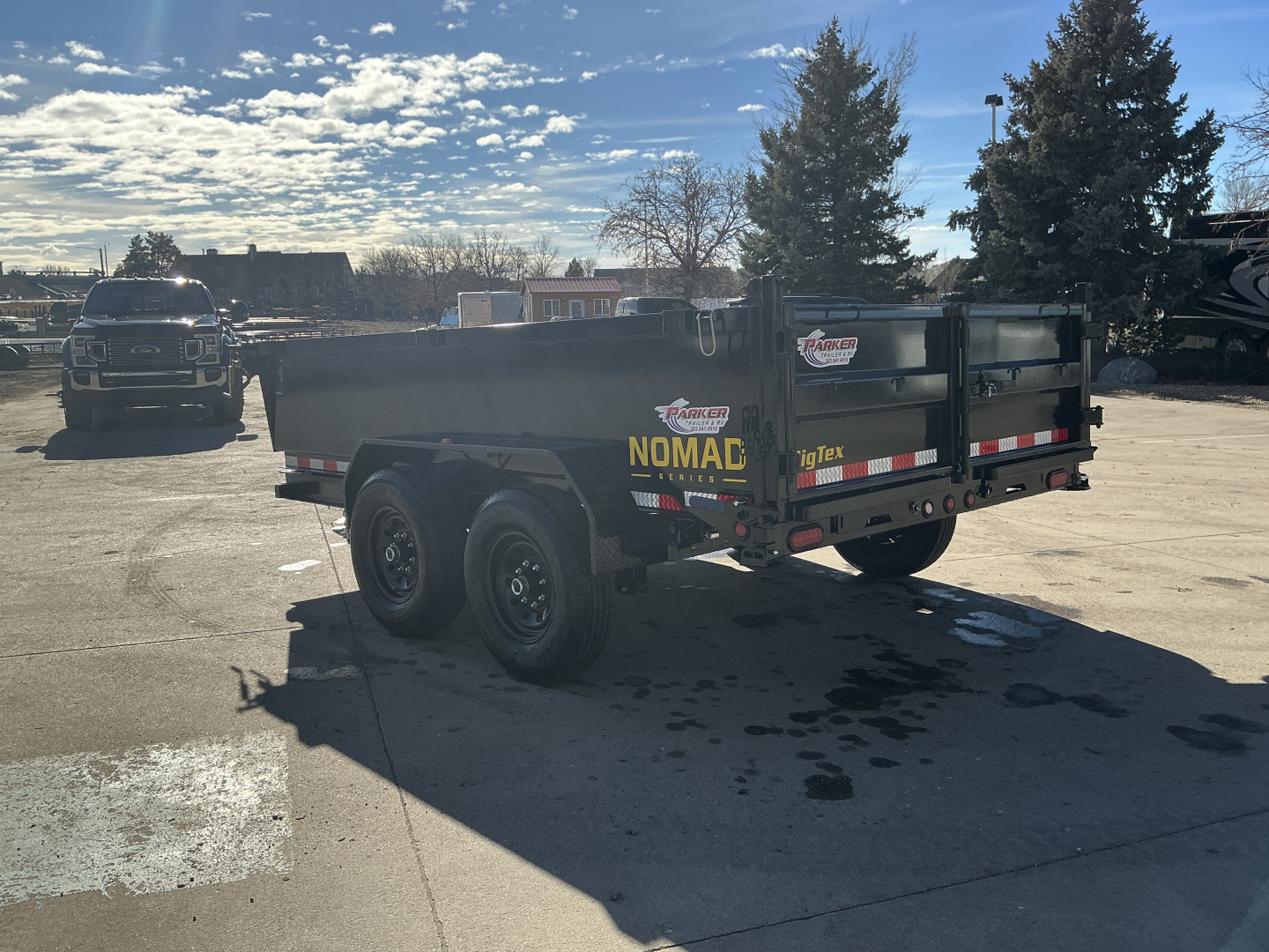 New 2026 Big Tex Trailers 14LX-12C2A-BK Dump Trailer