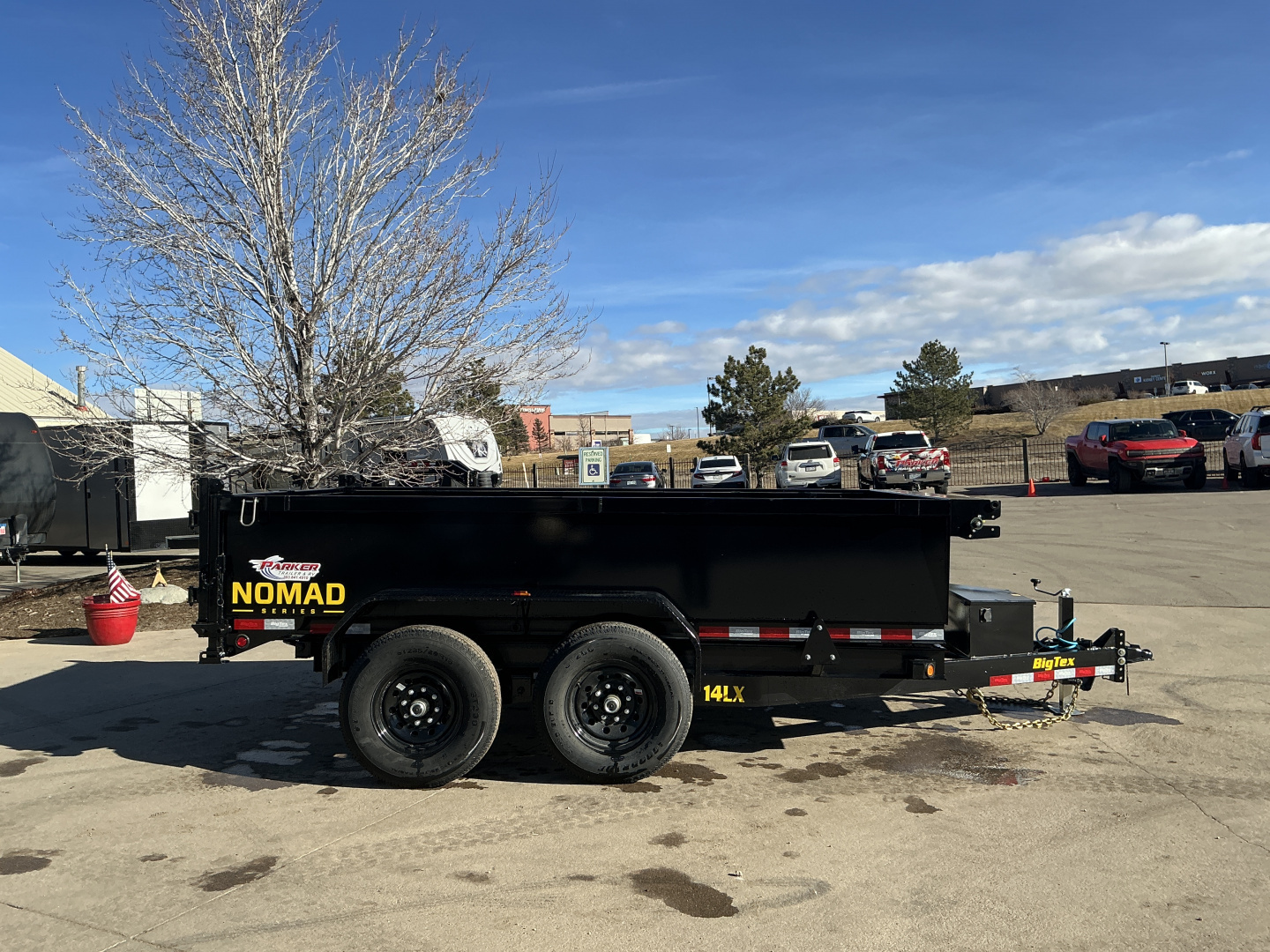 New 2026 Big Tex Trailers 14LX-12C2A-BK Dump Trailer