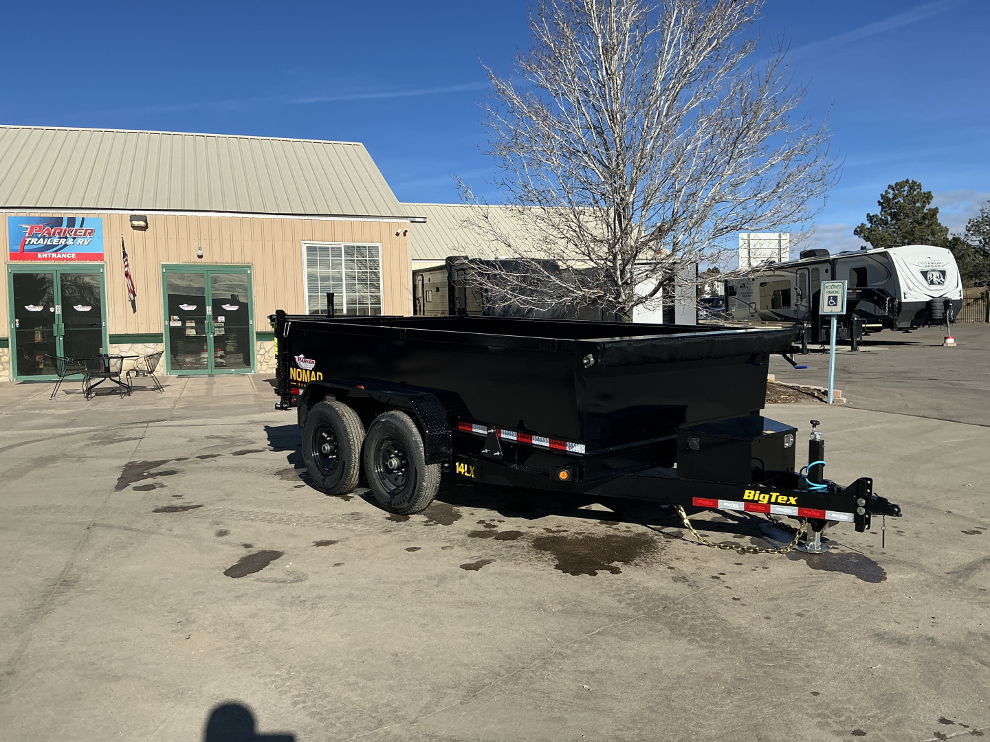 New 2026 Big Tex Trailers 14LX-12C2A-BK Dump Trailer