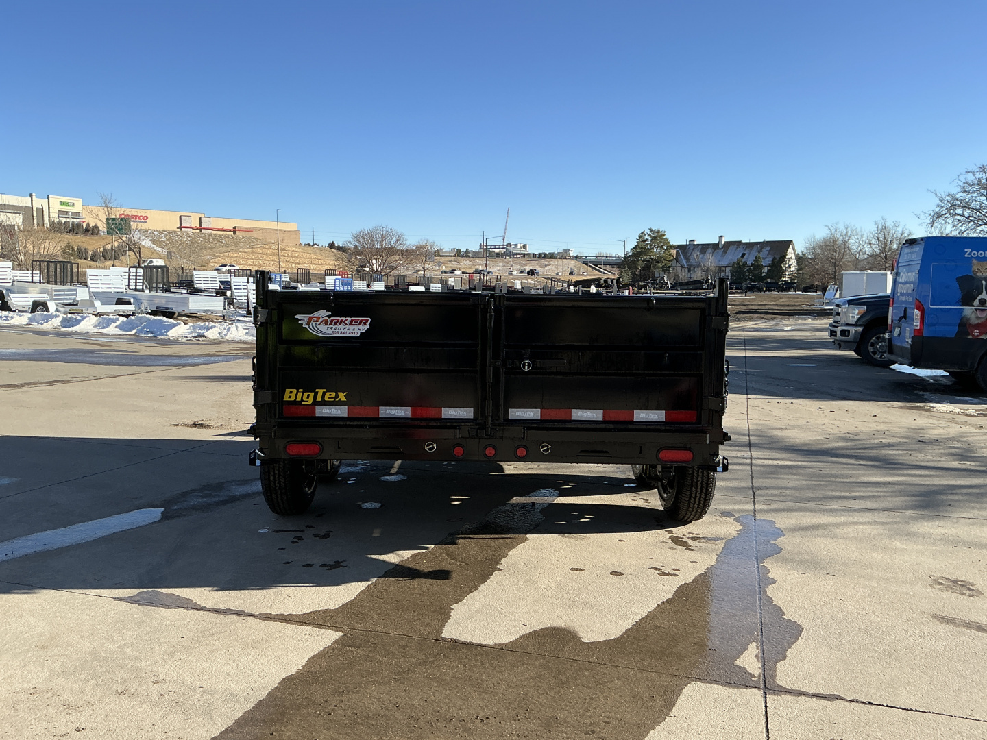 New 2026 Big Tex Trailers 14LX-12C2A-BK Dump Trailer