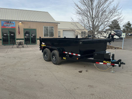 New 2026 Big Tex Trailers 14LX-12C2A-BK Dump Trailer