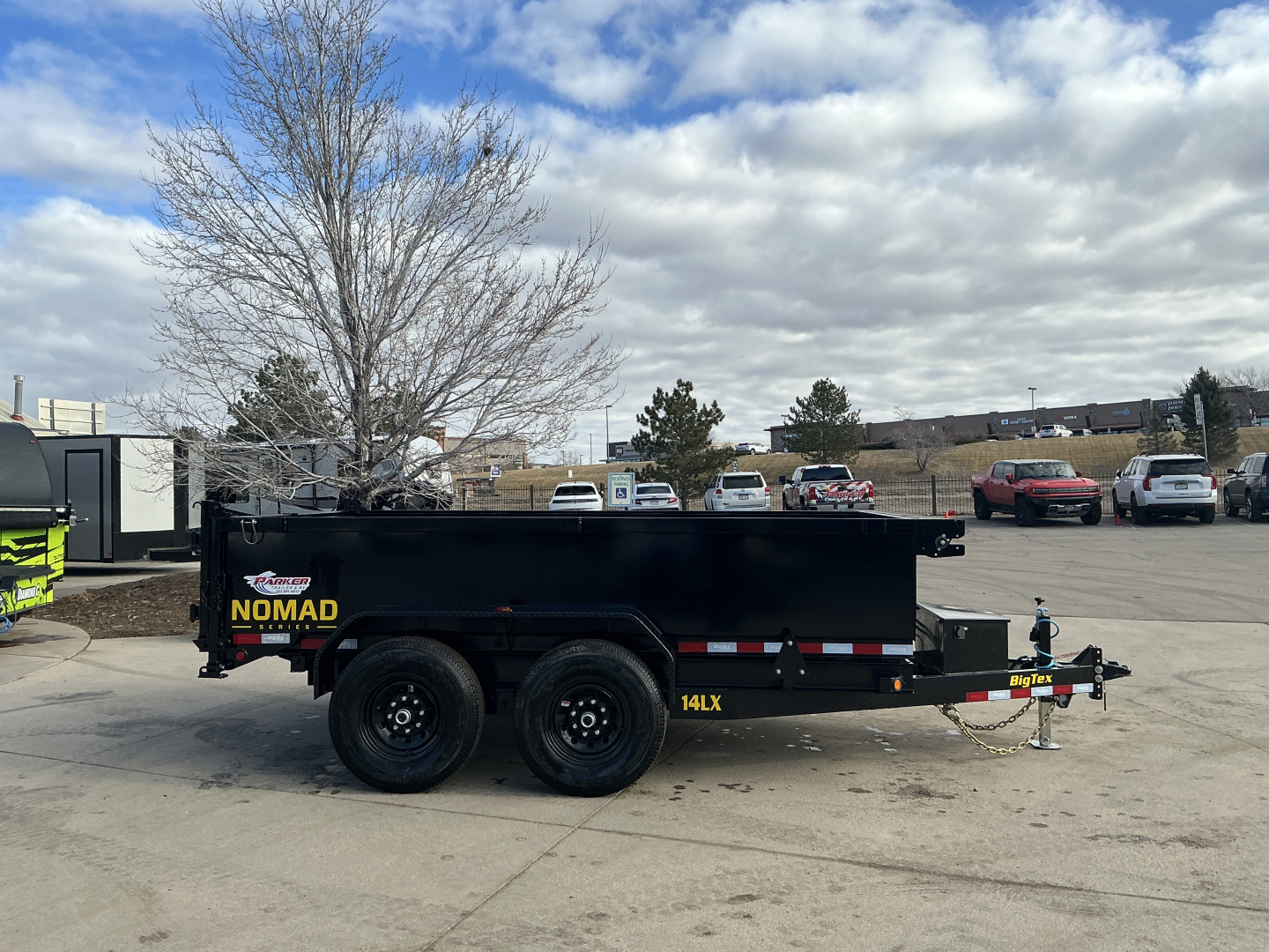 New 2026 Big Tex Trailers 14LX-12C2A-BK Dump Trailer