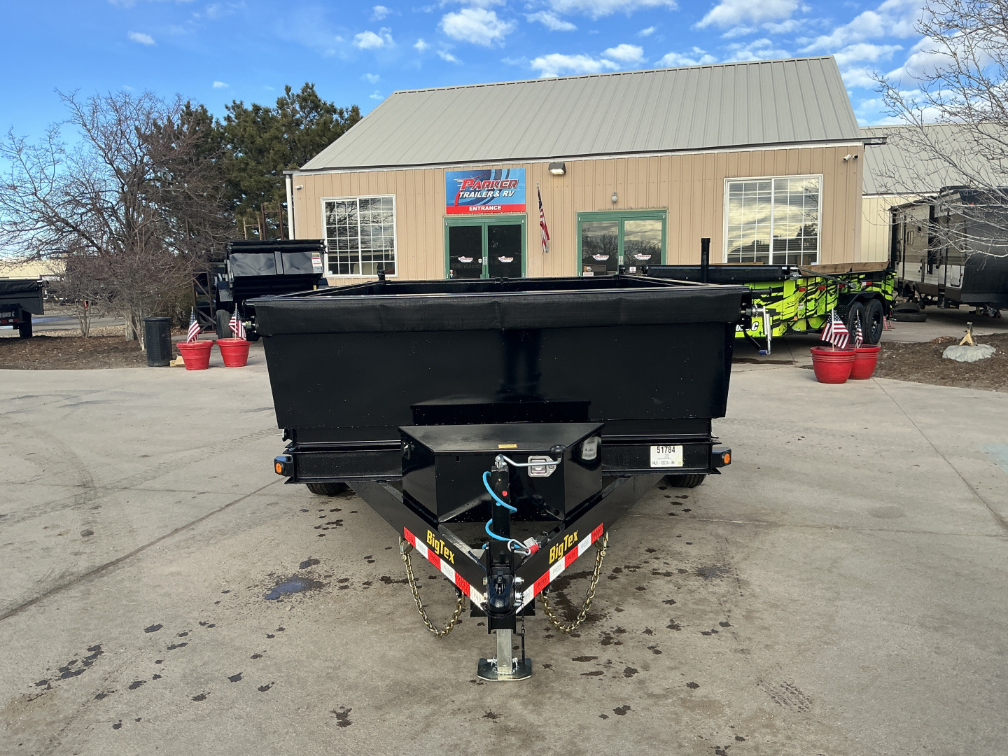 New 2026 Big Tex Trailers 14LX-12C2A-BK Dump Trailer