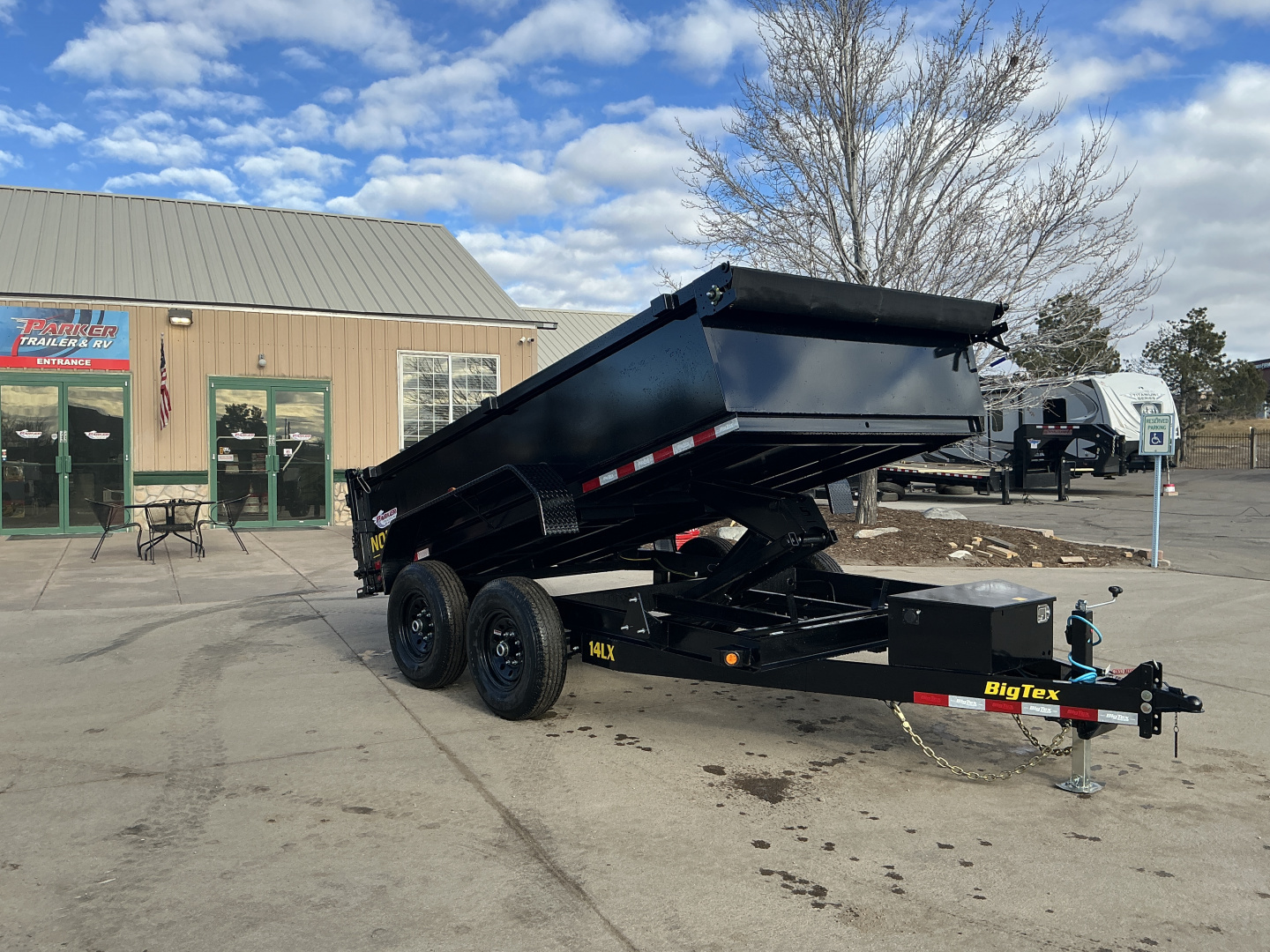 New 2026 Big Tex Trailers 14LX-12C2A-BK Dump Trailer