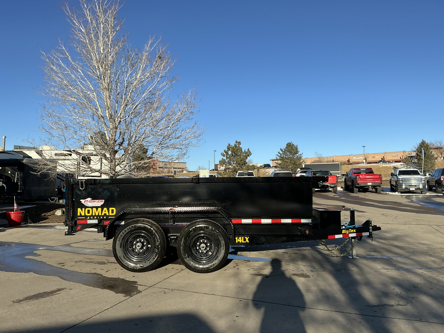 New 2026 Big Tex Trailers 14LX-12C2A-BK Dump Trailer