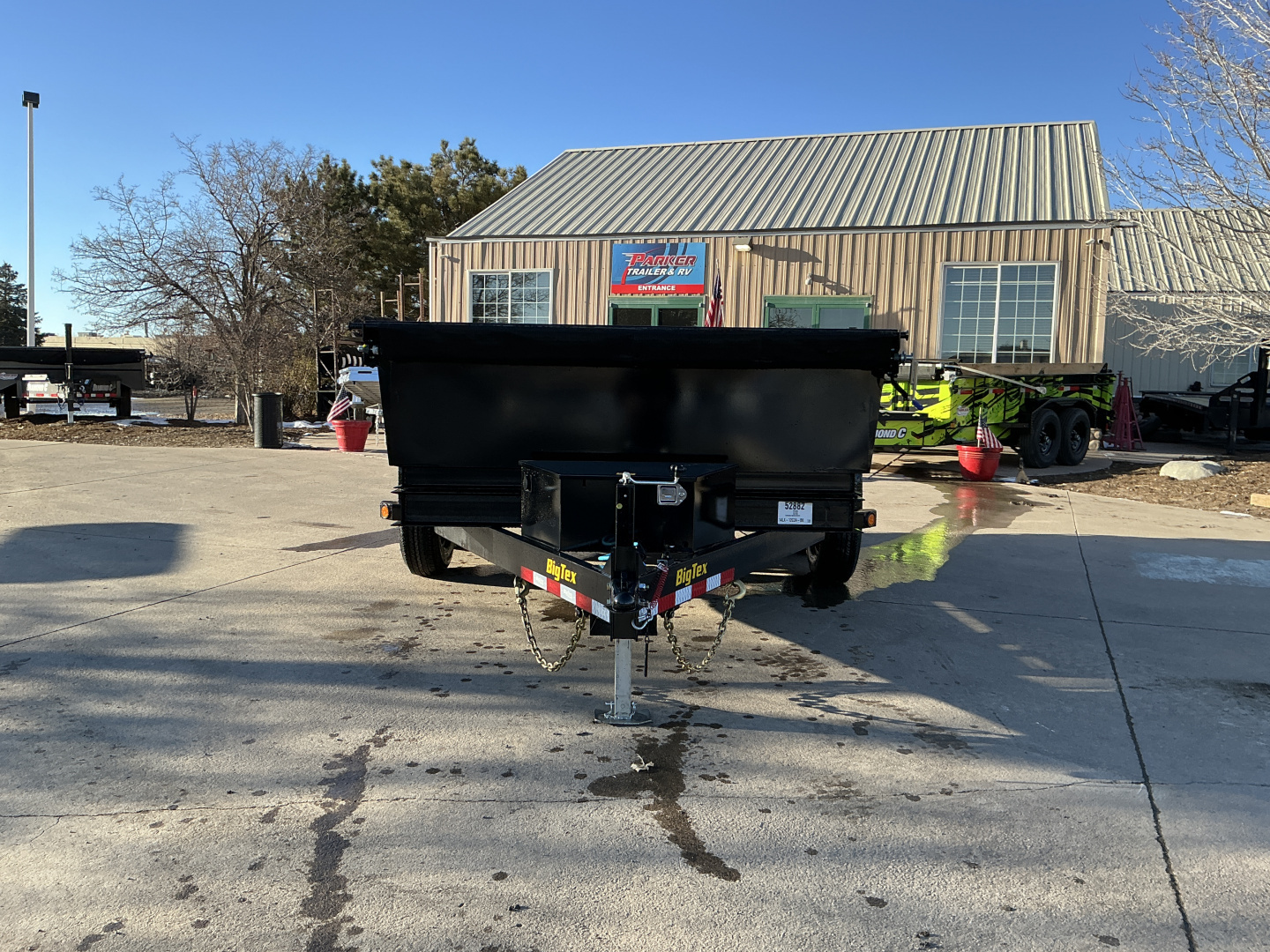 New 2026 Big Tex Trailers 14LX-12C2A-BK Dump Trailer