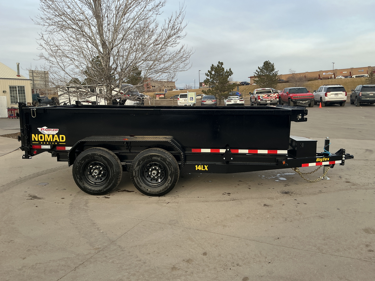 New 2026 Big Tex Trailers 14LX-14C2A-BK Dump Trailer