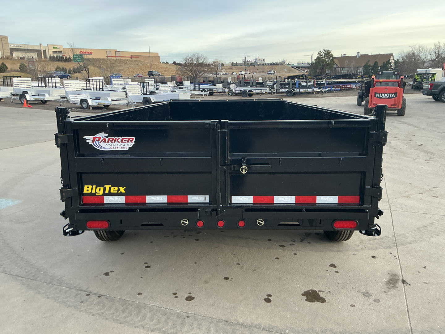 New 2026 Big Tex Trailers 14LX-14C2A-BK Dump Trailer