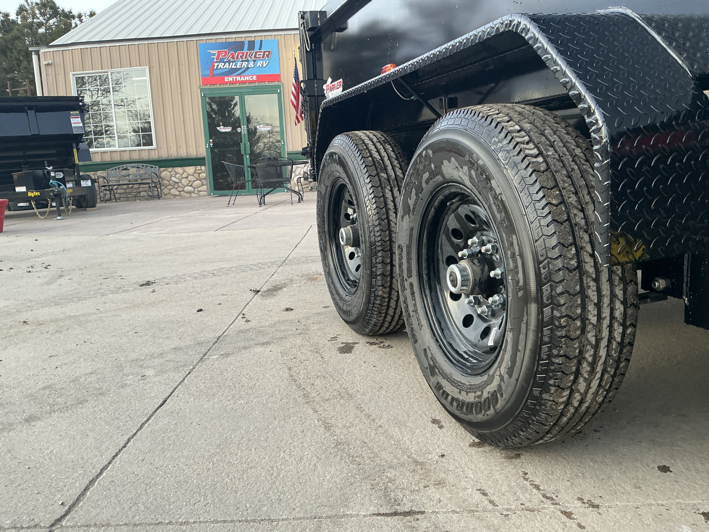 New 2026 Big Tex Trailers 14LX-14C2A-BK Dump Trailer