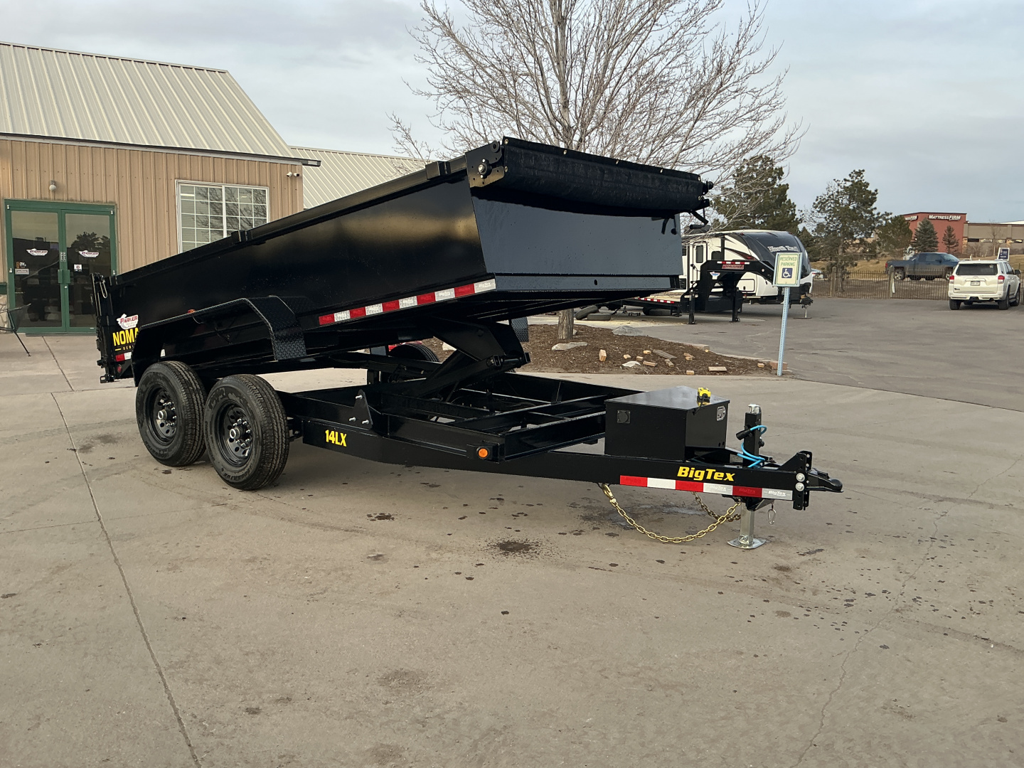 New 2026 Big Tex Trailers 14LX-14C2A-BK Dump Trailer