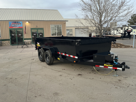 New 2026 Big Tex Trailers 14LX-14C2A-BK Dump Trailer